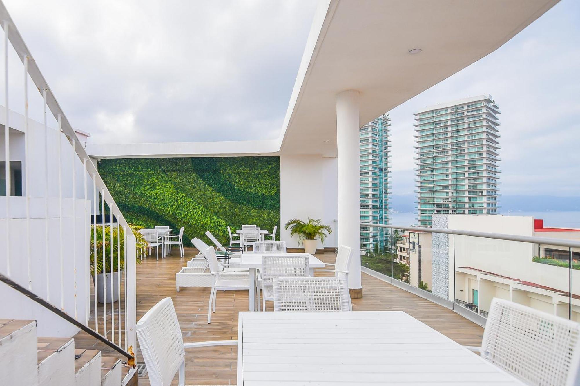 New Roof Pool Hot Tub Lounge Playa De Oro View Villa Puerto Vallarta Exterior photo